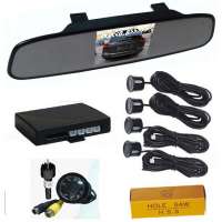 camera back up parking system,camera kit,3.5&quot;rearview mirror camera parking system kit